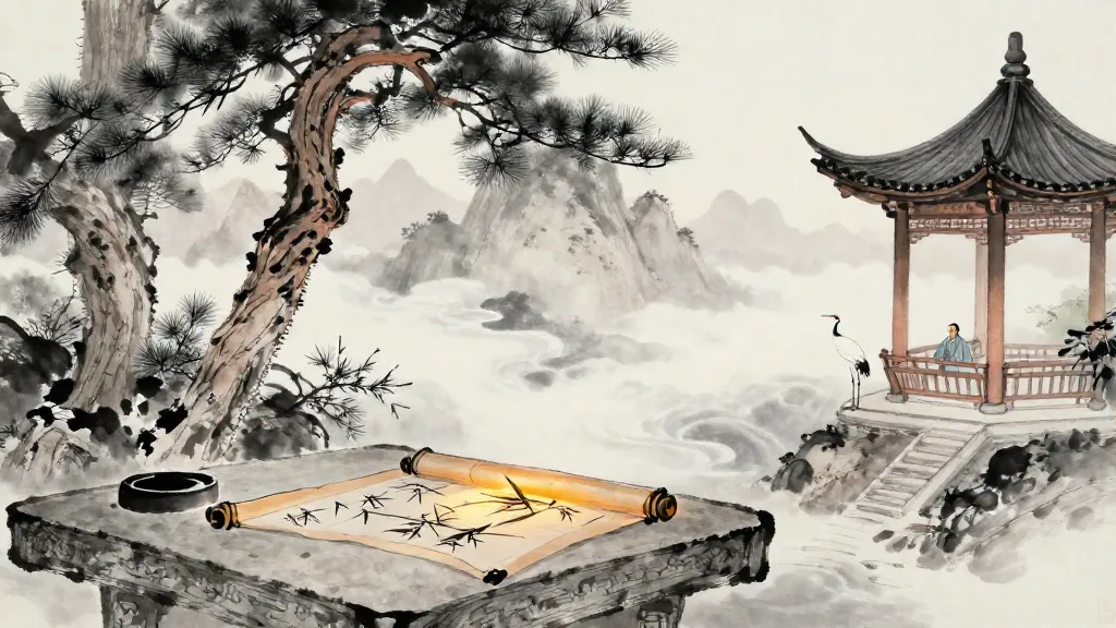 小匡 (The Minor Rectification) — Chinese ink painting