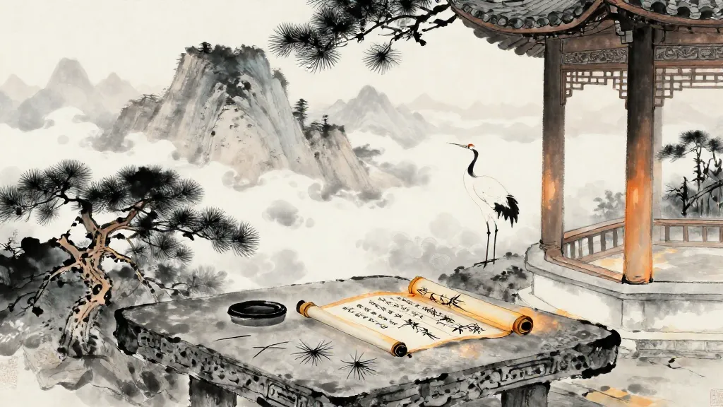 正世 (Rectifying the Age) — Chinese ink painting