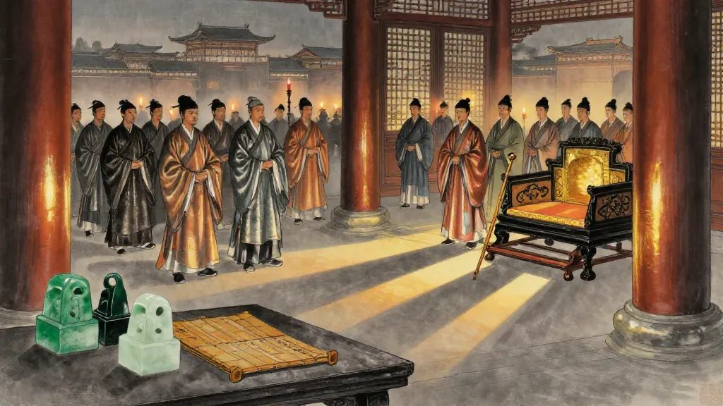立政九敗解 (Commentary on Nine Failures of Government) — Chinese ink painting