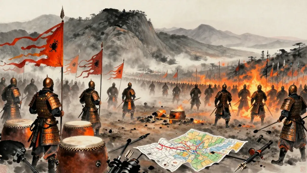 用人 (Employing People) — Chinese ink painting