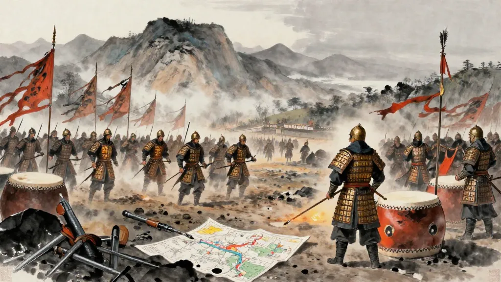 八經 (Eight Canons) — Chinese ink painting