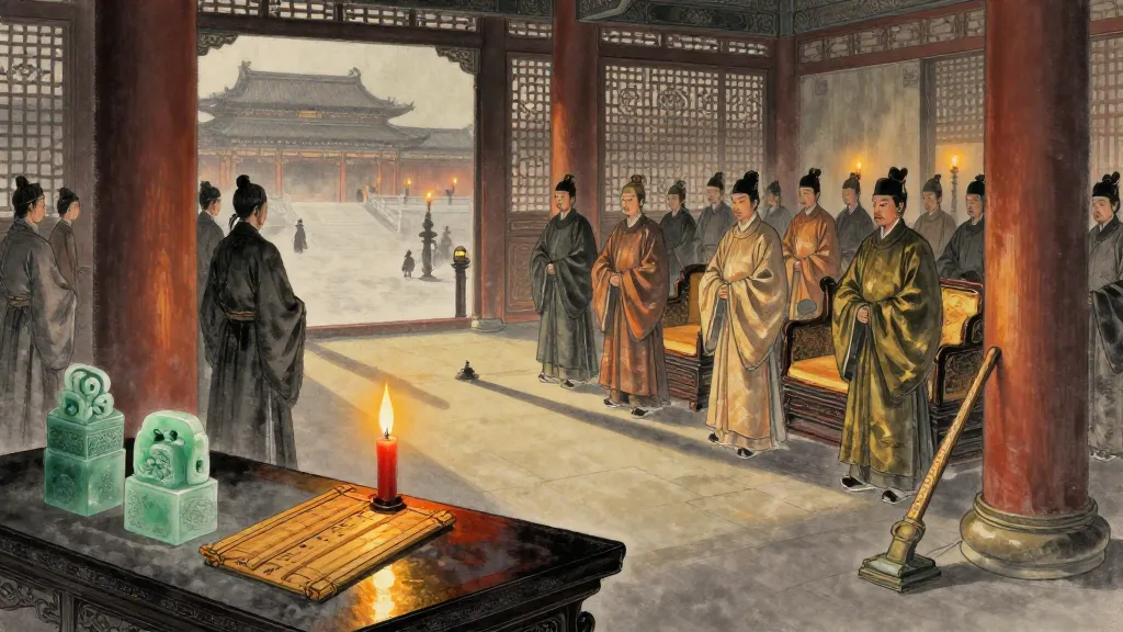 人主 (The Ruler) — Chinese ink painting