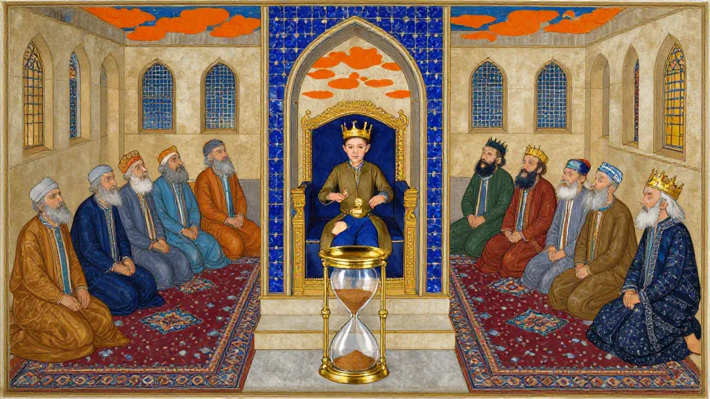 The Reign of Yazdegerd III (Part 1) — Persian miniature painting