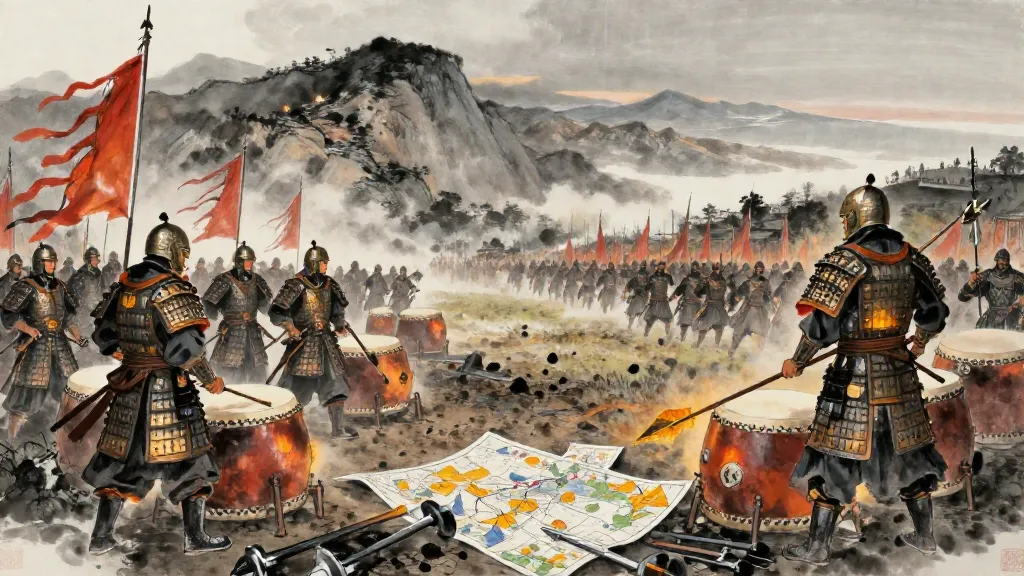 境內 (Within the Borders) — Chinese ink painting
