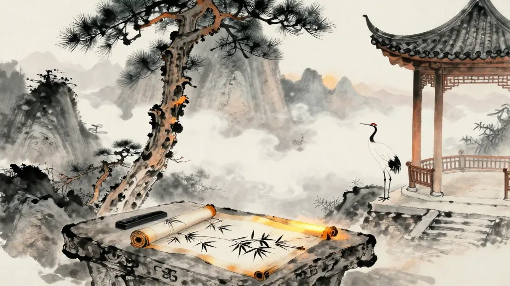 高祖本紀(上) (Annals of Emperor Gaozu (Part 1)) — Chinese ink painting