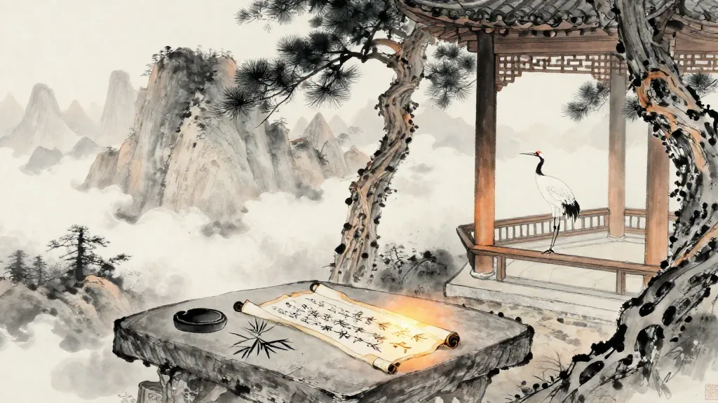 季布欒布列傳 (Biographies of Ji Bu and Luan Bu) — Chinese ink painting
