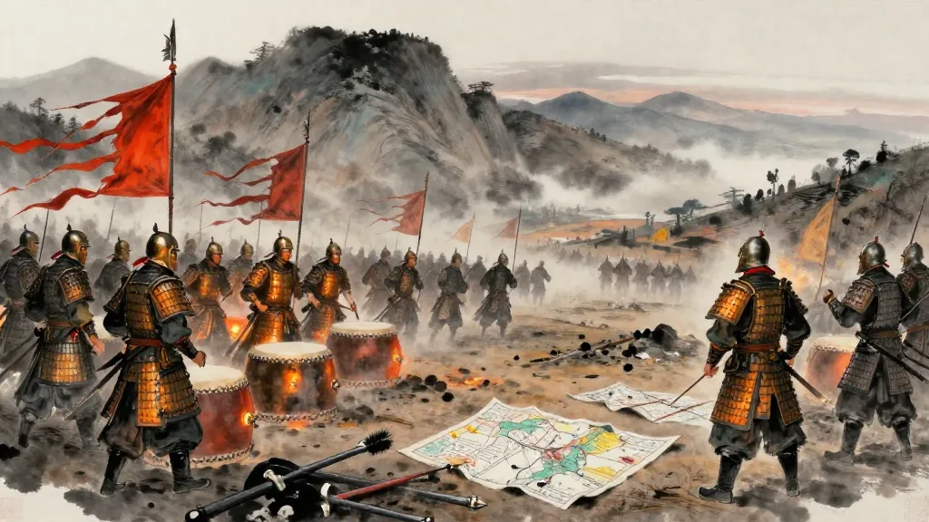 韓長孺列傳 (Biography of Han Changru) — Chinese ink painting