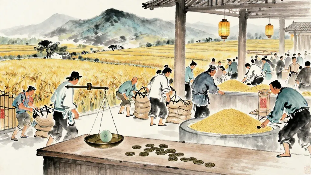 匈奴列傳(上) (Account of the Xiongnu (Part 1)) — Chinese ink painting