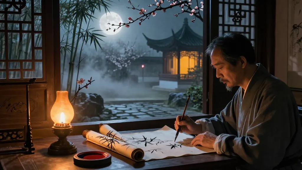南越列傳 (Account of the Southern Yue) — Chinese ink painting