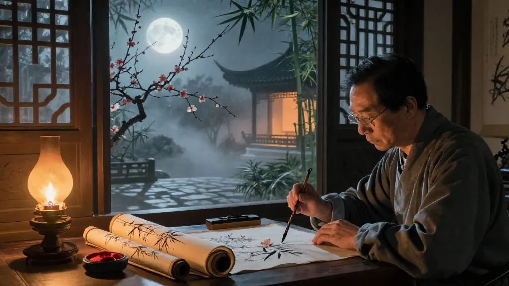 東越列傳 (Account of the Eastern Yue) — Chinese ink painting