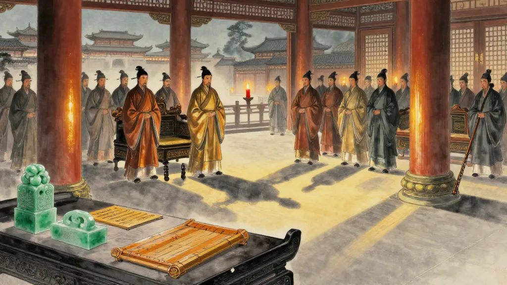 司馬相如列傳(上) (Biography of Sima Xiangru (Part 1)) — Chinese ink painting