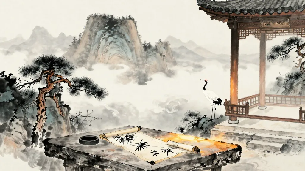 酷吏列傳 (Biographies of Harsh Officials) — Chinese ink painting