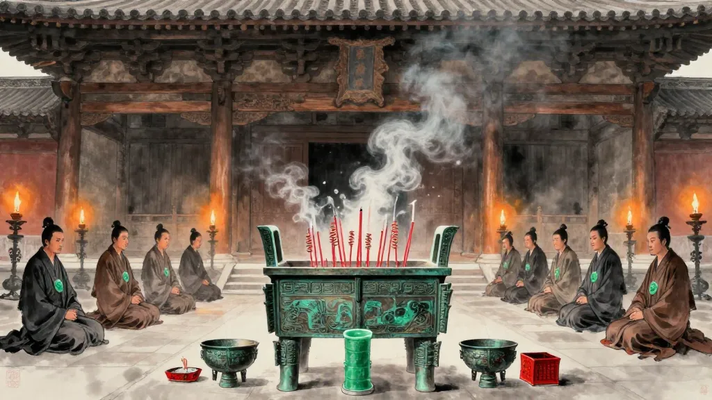 衛康叔世家 (Hereditary House of Wei — Kang Shu) — Chinese ink painting
