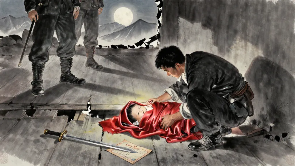 韓世家 (Hereditary House of Han) — Chinese ink painting