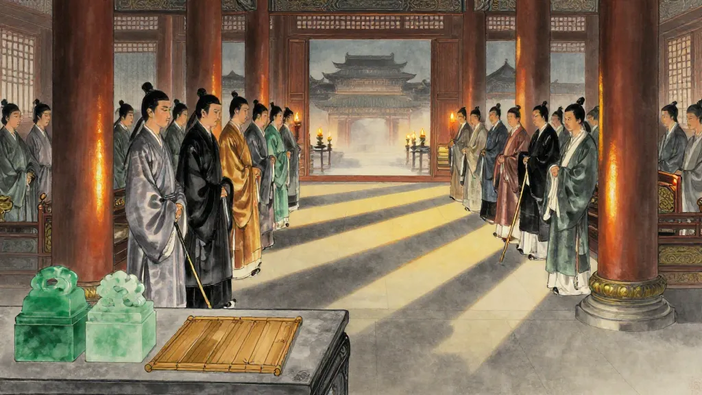 蕭相國世家 (Hereditary House of Chancellor Xiao) — Chinese ink painting