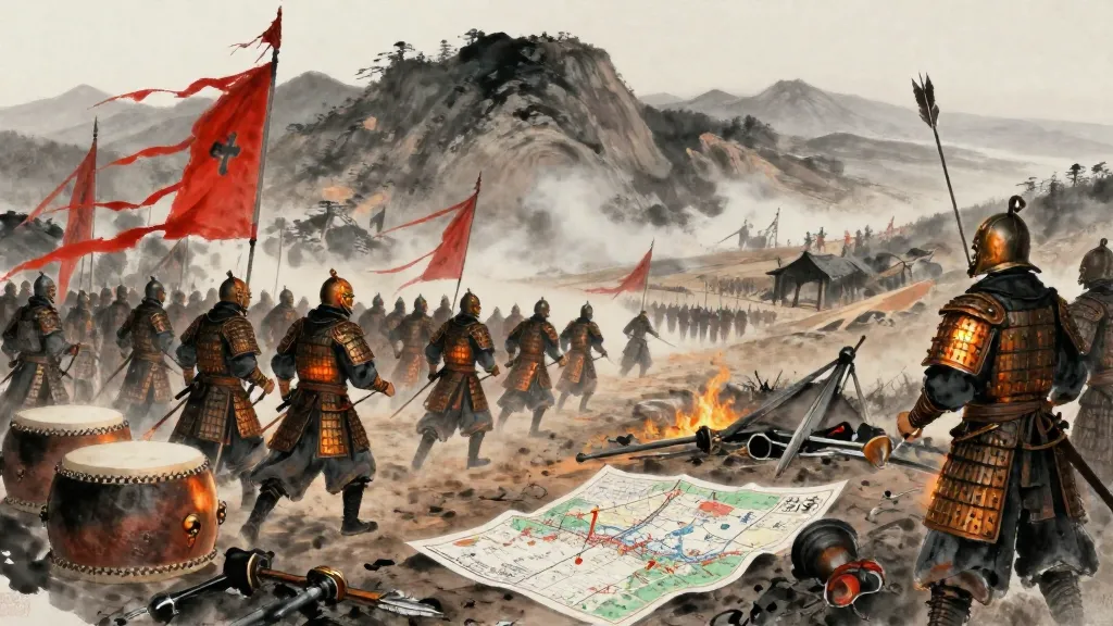 曹相國世家 (Hereditary House of Chancellor Cao) — Chinese ink painting