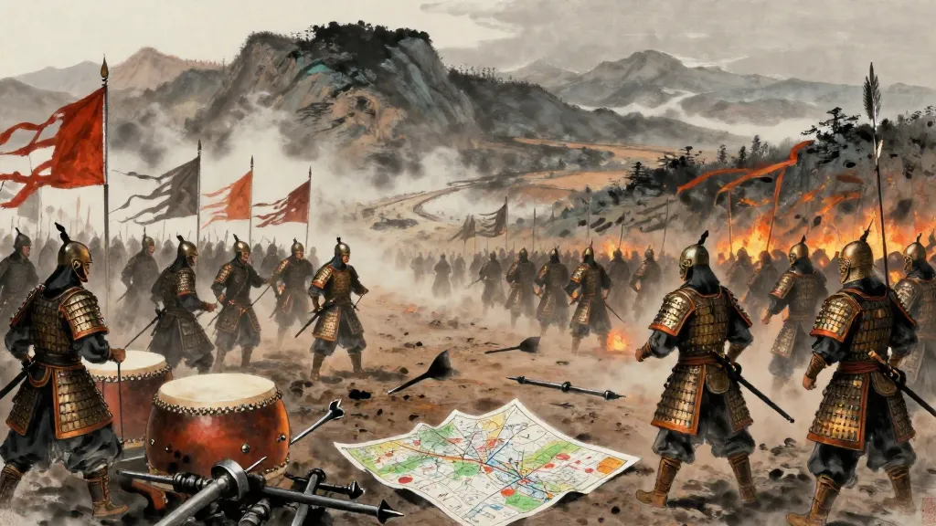 孟嘗君列傳 (Biography of Lord Mengchang) — Chinese ink painting
