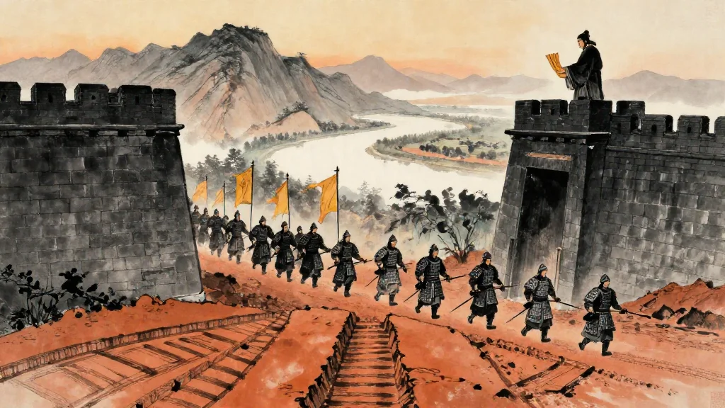 Qin (秦) — Chinese ink painting