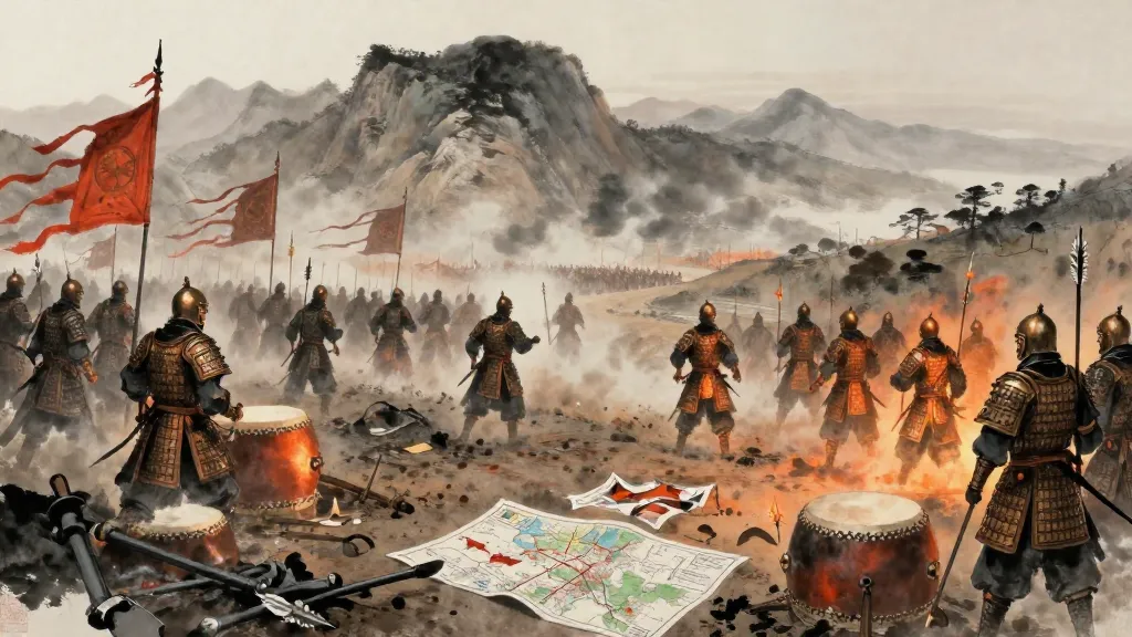 兵情 (The Nature of Warfare) — Chinese ink painting