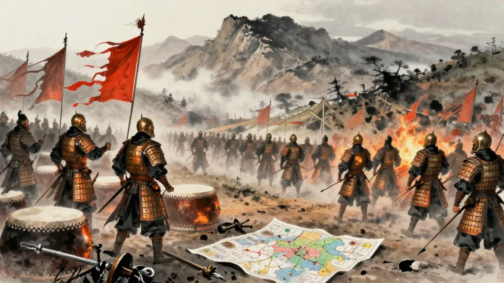 善者 (The Skilled Commander) — Chinese ink painting