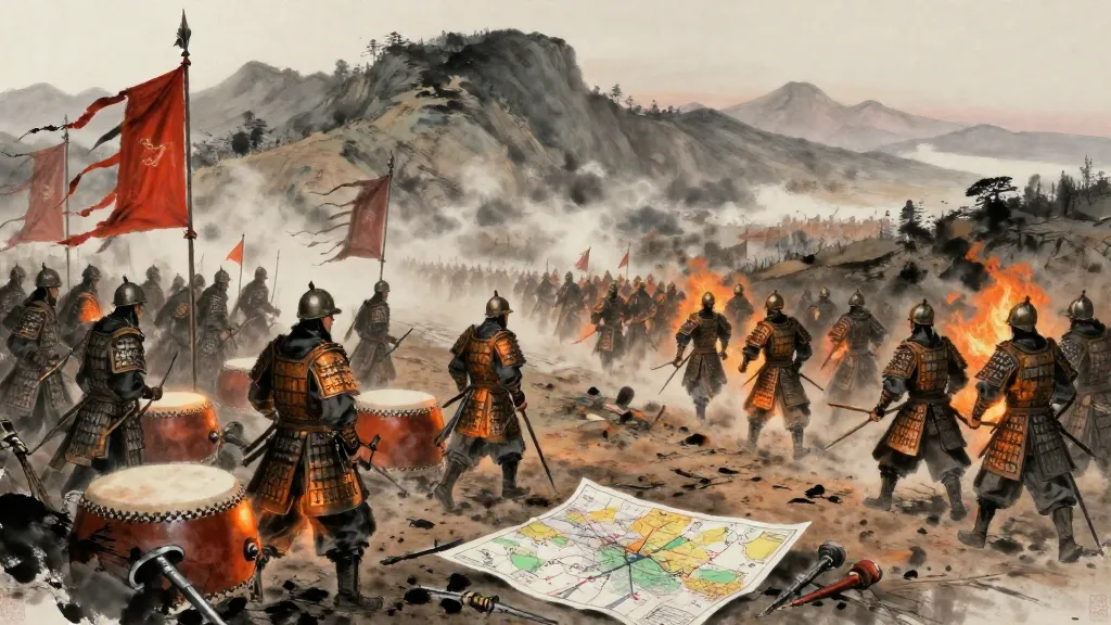 將義 (The General's Righteousness) — Chinese ink painting