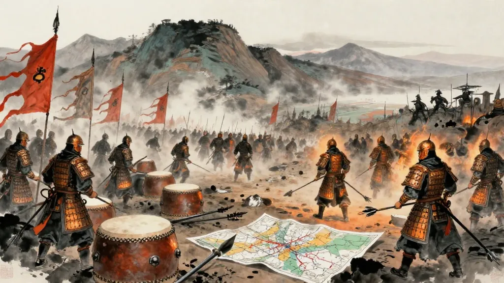 分塞令 (Ordinance on Sector Defense) — Chinese ink painting