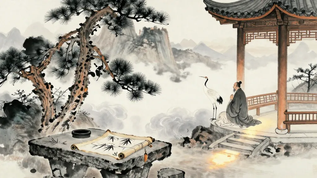 大略 (The Grand Summary) — Chinese ink painting
