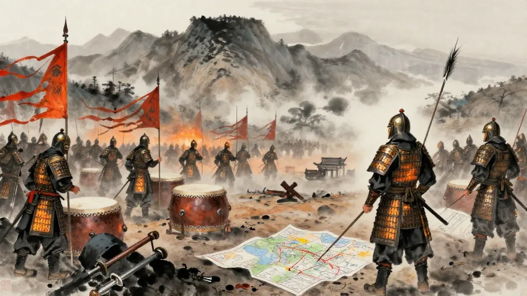 大宗師 (The Great Ancestral Teacher) — Chinese ink painting